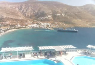 Imagen de vista previa de la cámara web Beach Aegialis - Amorgos